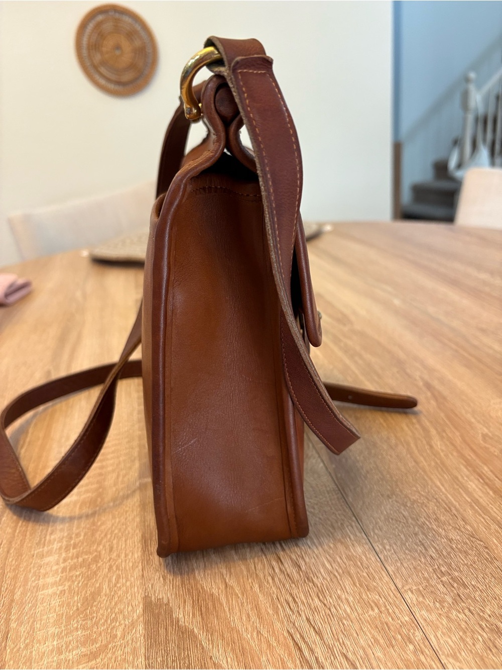 Vintage Coach Murphy Crossbody bag in British Tan leather. - Picture 3 of 11